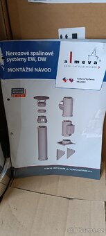 Nerezový komín NOVÝ dvouplášťový Almeva - 9