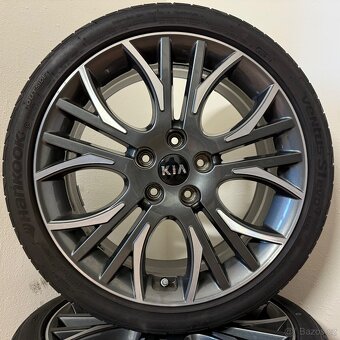 KIA CEED II 2 5x114,3 R18 ET55+LETNÍ 225/40R18 6mm - 9