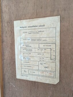 Retro skříňka / sekretář Jitona - 9