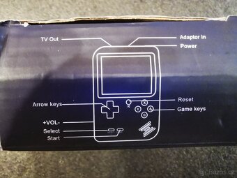 Herní kapesní konzole 400 her, skladem - 9