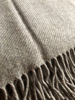 Pléd z vlny alpak - 9