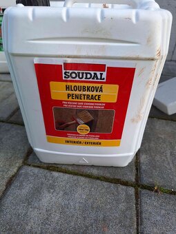 Polystyrén, železné zárubně, drenážní hadice, překlady - 9