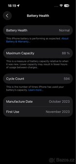 SLEVA | 📱 Apple iPhone 15 Pro, Natural Titanium, 256GB - 9