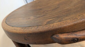 Prvorepublikové ohýbané polokřeslo - Lampa Futurit 1930-45 - 9