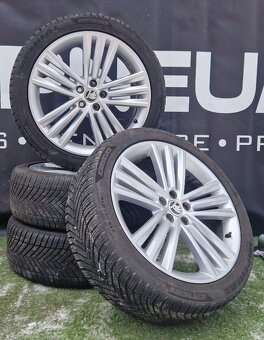 5x100 R18 ŠKODA SCALA +☀️❄️ all sesion pneu ZANOVNÍ STAV - 9
