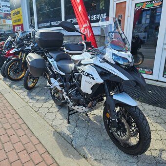 Benelli TRK 502 X, ČR, 3x kufr, padací rám, 1. majitel, DPH - 9