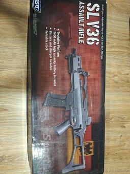 Airsoft M4, SLV36, Bbs, brýle, kukly,... - 9