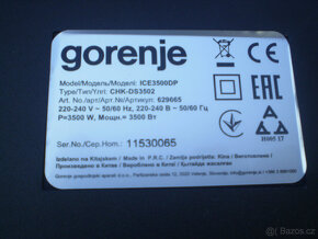 Indukční vařič Gorenje ICE3500DP - 9