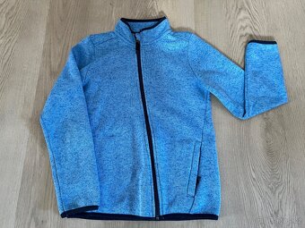 5x Mikina dívčí funkční, flísová, pletená 140-146-152 - 9