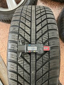 Originalní ALU kola Škoda 5x112 r16 celoroční pneu 7mm - 9