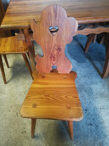 Prodám dřevěný nábytek masiv modřín - 9