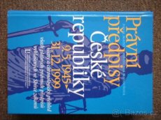 Právní předpisy ČR přehled a členění zákonů výklad znění - 9