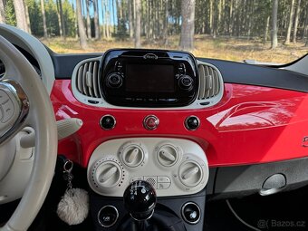 FIAT 500C 1,2i, 24 000 km, KORÁLOVÉ - 9