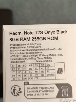 Prodám mobil Xiaomi REDMI Note 12 S, lehká závada - 9