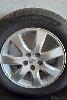 alu kola 5x114,3 r17 zimní sada, KIA, Hyundai, Nissan atd. - 9