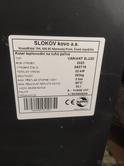 Kotel Slokov Variant 23D rok výroby 2023 čerpadlo Grundfos - 9
