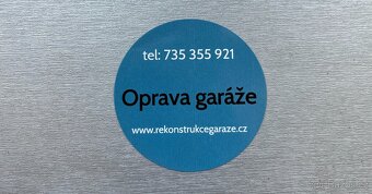 Oprava garáže i v zimním období - 9