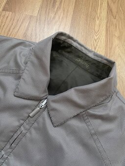 Brioni oboustranná hedvábná bunda Vyrobeno v Itálii - 9