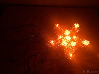 Vánoční osvětlení sada č. 1.- 2x světla řetaz + 1x hvězda - 9