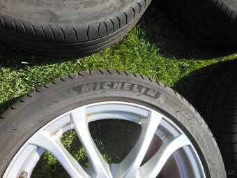 ALU kola Platin 5x112, 7,5Jx17 ET42+pneu Michelin Primaci 4 - 9