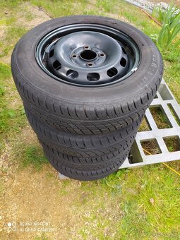 PLECHOVÉ KOLA- 4x108-r14 + LETNÍ PNEU BARUM 175/65/R14 - 4ks - 9