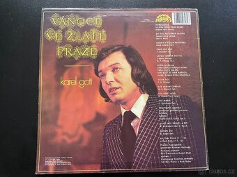 4x LP desky Karel Gott, 1x SP + originální plakát - 9