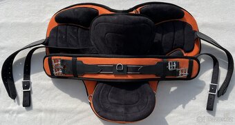 Bezkostrové FreeMax sedlo oranžové - 9