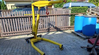 Prodám ruční vysokozdvižný paleťák 800 kg - 9