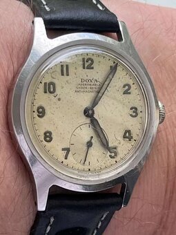 Vzácné hodinky DOXA – 35 mm Borgel pouzdro (jako Patek 565) - 9