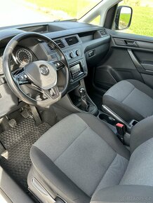 VW Caddy 2.0 TDI 55kw, webasto, tažné, serviska, TOP stav - 9