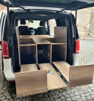 Vestavba minibus dodávka pick up - 9