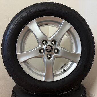 ŠKODA SUPERB III 5x112 R16 ET41+ZIMNÍ 215/60R16 8mm - 9