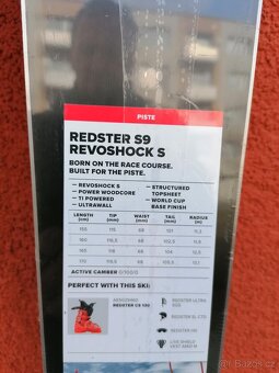 ATOMIC Redster S9 Revoshock 160cm r-11,9. Model 2024/2025 - 9