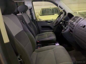 VW Multivan T5 2.0 TDI 103kW,7.sedadel,Webasto,Tažné. - 9