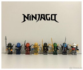 Figurky Ninjago - motorky (8ks) typ lego - nove - 9