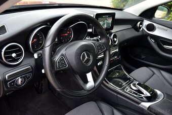 Mercedes C 200d A/T,NAVI,TEMP,VÝHŘEV,PDC,DKLIMA,POLOKŮŽE,ALU - 9