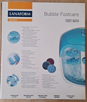 Perličková masážní lázeň na nohy Lanaform - 9
