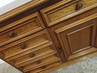 Rustikální komoda, masív, Nábytek s příběhem - 9