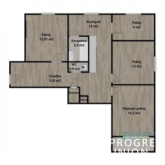 Prodej bytu 4+1 80m2 na Vsetíně - 9
