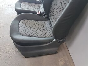 Vyhřívané černé sedačky + kabeláž Škoda Fabia Fl. - 9