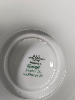 STAROŽITNÝ JÍDELNÍ SERVIS - original Pirkenhammer Czechoslov - 9