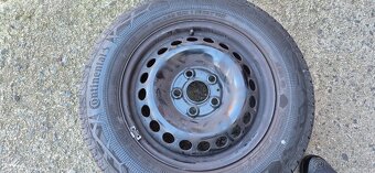 Transporter T5 215/65 r16 C Continental letní plechové disky - 9