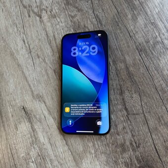 IPhone 15 Pro 128GB blue titanium, 100% baterie (rok záruka) - 9