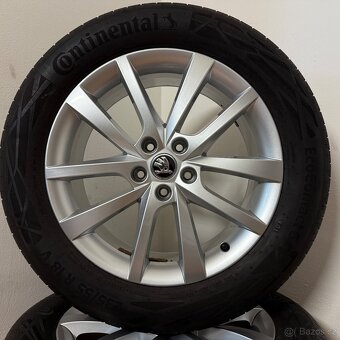 ŠKODA KODIAQ 5x112 R18 ET43+LETNÍ 235/55R18 6/5mm - 9