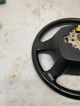ŠKODA OCTAVIA 2 04-13- KOŽENÝ MULTIFUNKČNÍ VOLANT S AIRBAGEM - 9