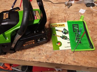 Hobby motorová pila PROCRAFT NOVÁ 1.9kw - 9