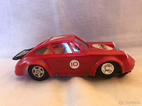 Auto autodráhy Ites Porsche 911 žluté a červené - 9