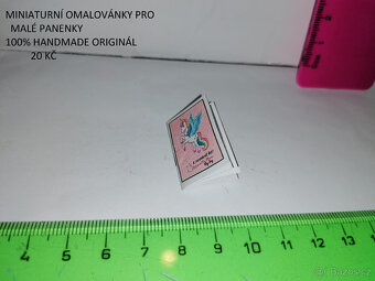 miniaturní omalovánky pro panenky - 9