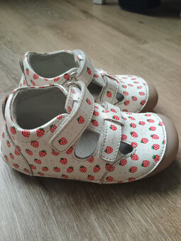 Barefoot dětské sandálky Lurchi - Flotty Nappa White vel. 23 - 9