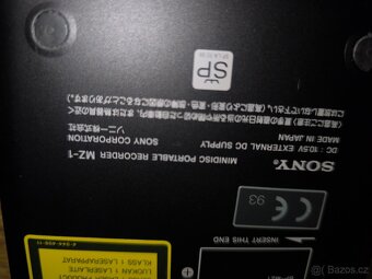 První přenosný minidisk minidisc Sony, MZ 1, čti popis - 9